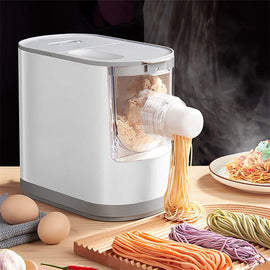 Automatic Pasta Maker – Electric Noodle & Dough Machine with 13 Molds