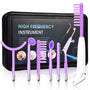 6 in 1 Touch Panel High Frequency Facial Machine For Hair Face Electrotherapy Wand Argon Treatment Acne Skin Care