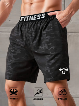 Men's sports shorts, quick drying training shorts