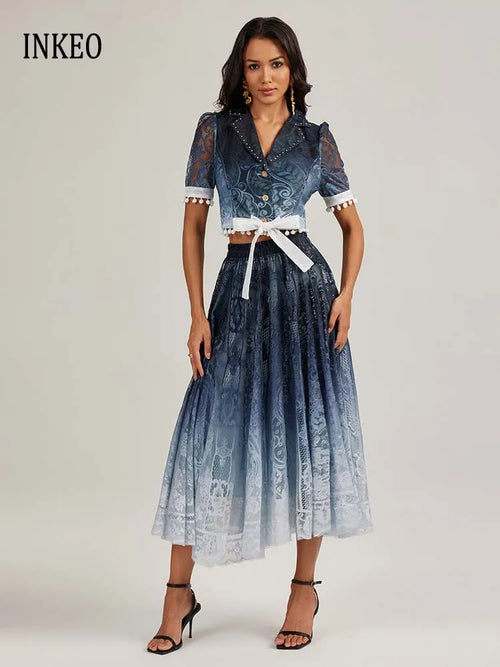 2026 Summer Lace Outfit – Stylish 2-Piece Women’s Set