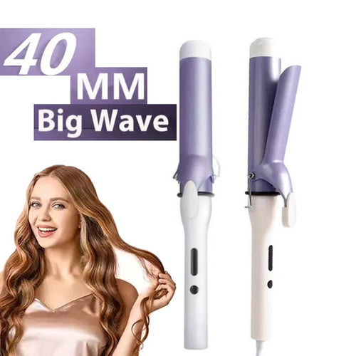 Portable Barrel Curling Wand 40Mm Curling Rod Home Big Barrel Negative Iron Professional Hair Curler Styling Tools