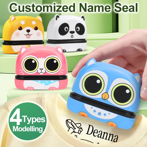 Custom Name Stamp Kit – 149pcs Waterproof School Set
