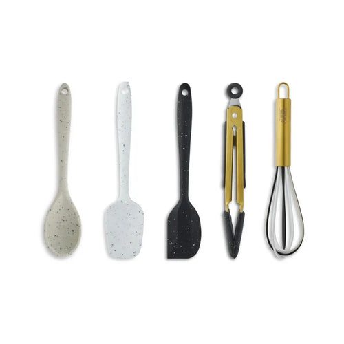 5-Piece Silicone Mini Kitchen Utensil Set